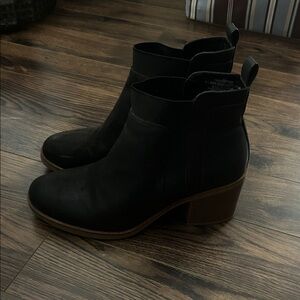 Maurices Black Ankle Booties